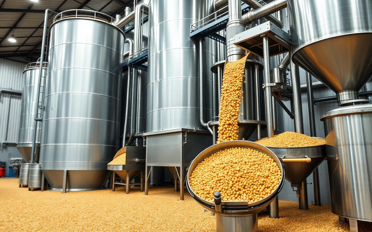 Animal feed factory